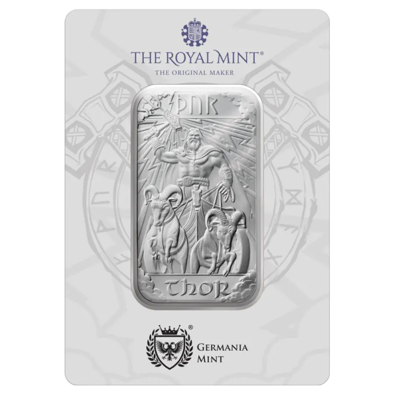 1 oz Thor Silver Bar | The Royal Mint