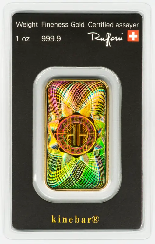 1 oz Gold Bar | Argor-Heraeus | Kinebar - pilt 1