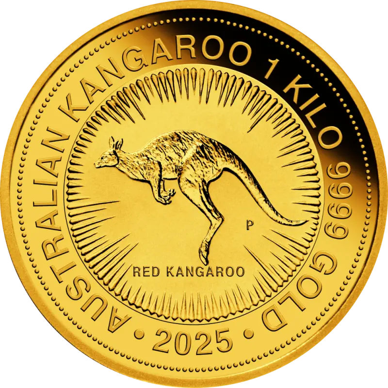 1 Kilo Kangaroo Gold Coin | 2025 - pilt 1