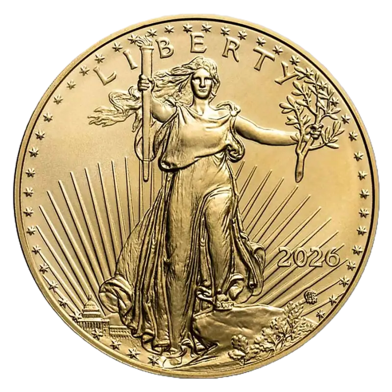 1/10 oz American Eagle Gold Coin | 2026 - pilt 1