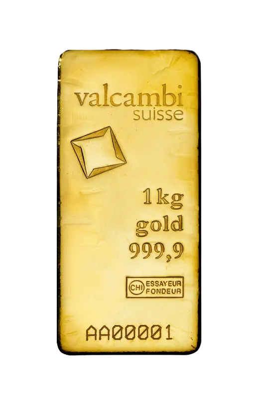 1 Kilo Gold Bar | Valcambi - pilt 1