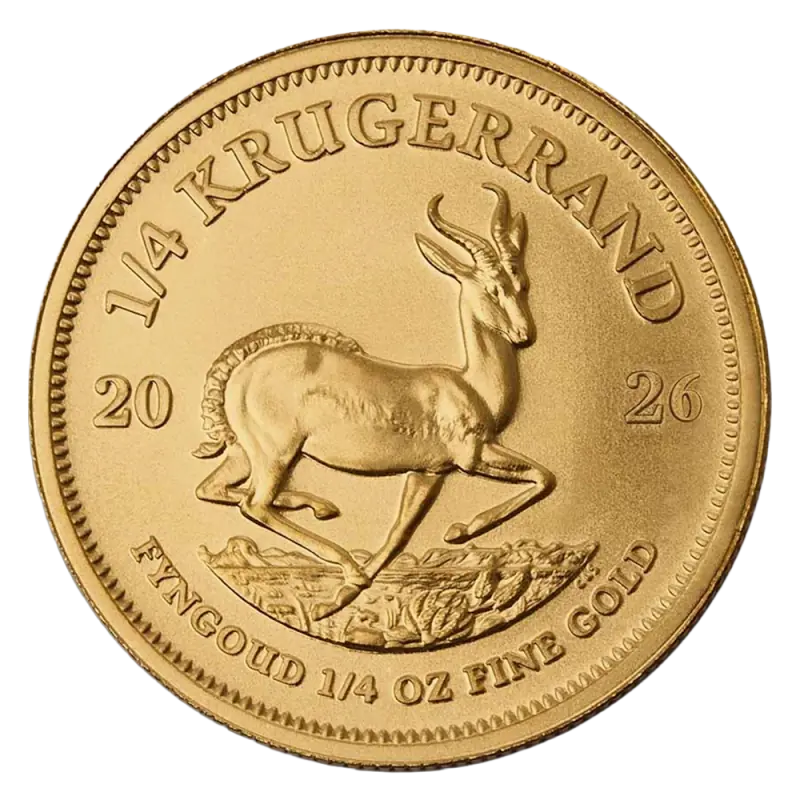 1/4 oz Krugerrand Gold Coin | 2026 - image 1