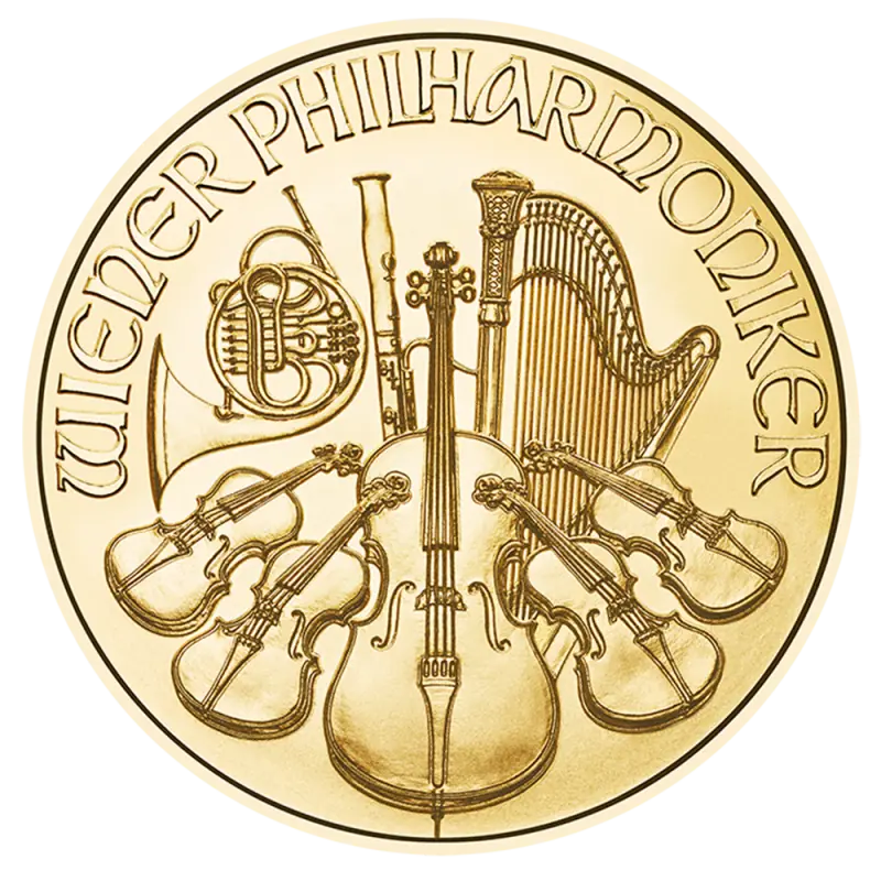 1/2 oz Vienna Philharmonic Gold Coin | 2026 - image 2