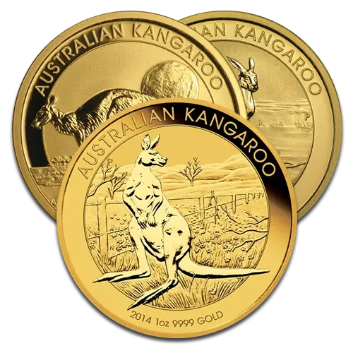 1 oz Nugget Kangaroo | Gold | 2nd choice | Mixed Years - pilt 1