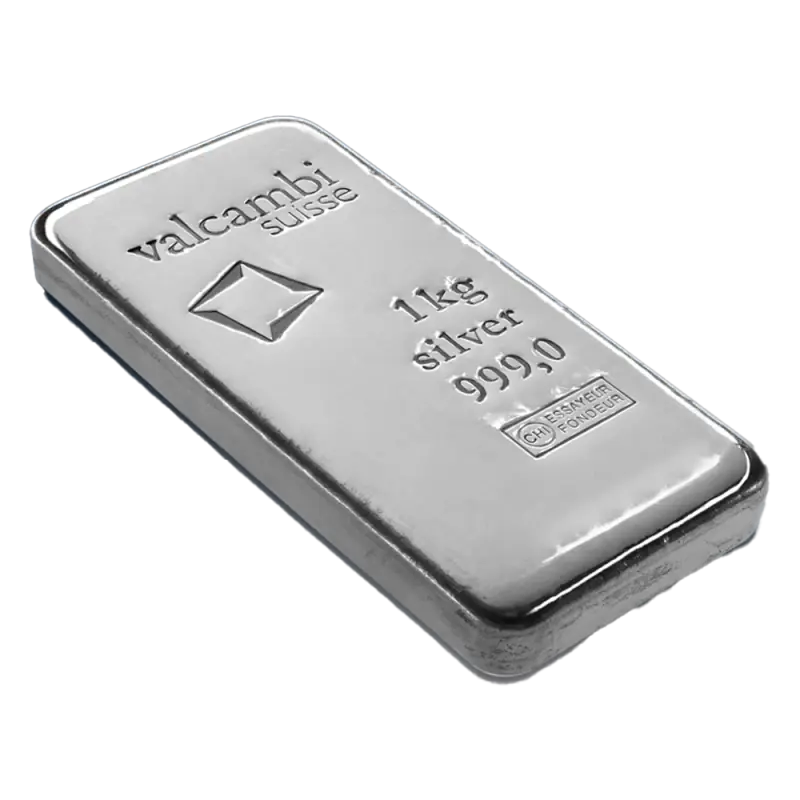 1 Kilo Silver Bar | Valcambi - pilt 2
