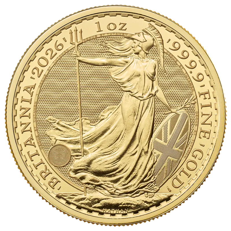 1 oz Britannia Charles III Gold Coin | 2026 - pilt 1