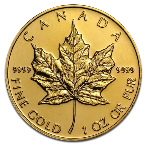 1 oz Maple Leaf | Gold | Mixed Years - pilt 1