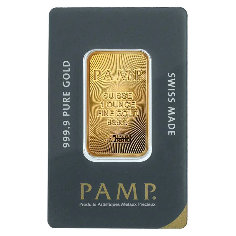 1 oz Gold Bar | PAMP Suisse - pilt 1