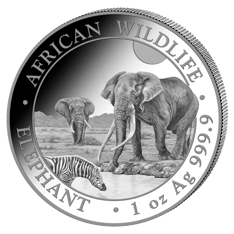 1 oz Somalia Elephant Silver Coin | 2026