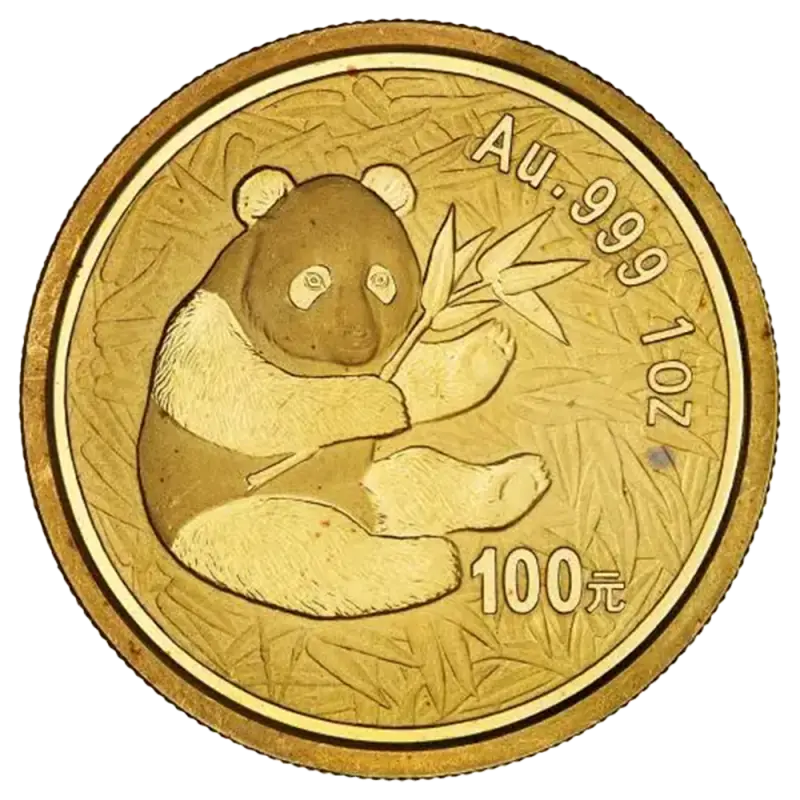 1 oz China Panda Gold Coin | 2000 - image 1