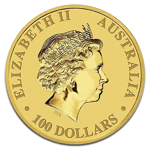 1 oz Nugget Kangaroo Gold Coin | Mixed Years - pilt 2