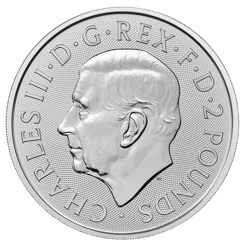 1 oz Britannia Charles III Silver Coin | 2024 - image 2