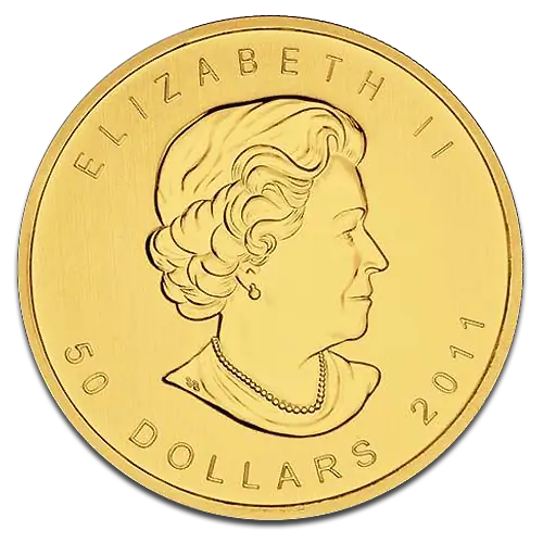 1 oz Maple Leaf | Gold | 2nd Choice | Backdated - image 2