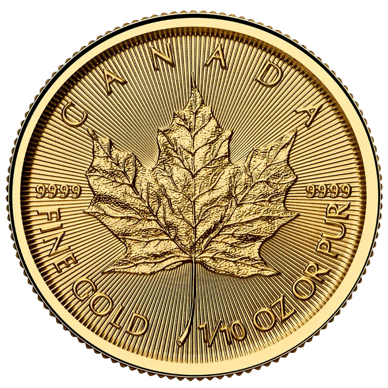 1/10 oz Maple Leaf Gold Coin | 2026 - pilt 1