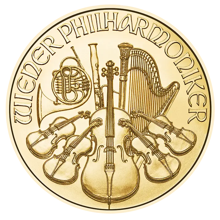 1/25 oz Vienna Philharmonic Gold Coin | 2026 - image 2