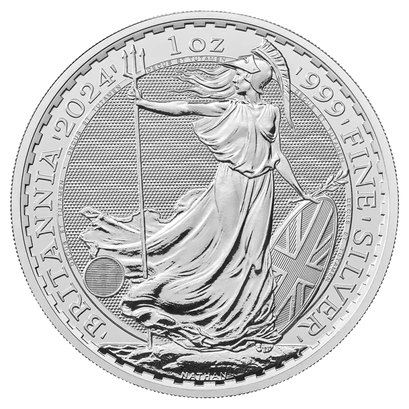 1 oz Britannia Charles III Silver Coin | 2024 - image 1